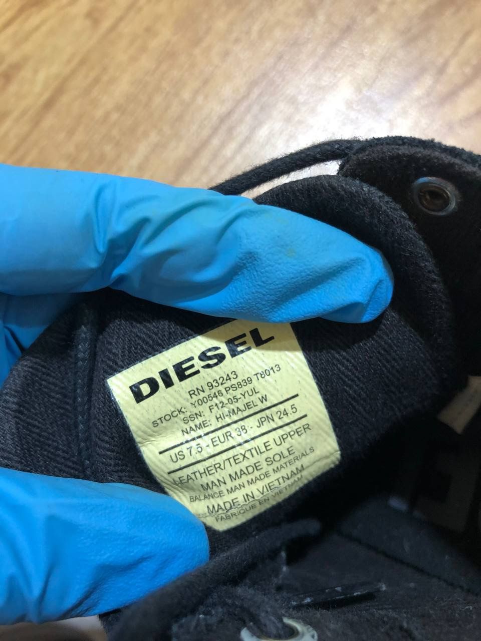 Diesel Vintage Diesel Leather High Boots Size 7.5 Size US 7.5 / IT 37.5 - 3 Thumbnail