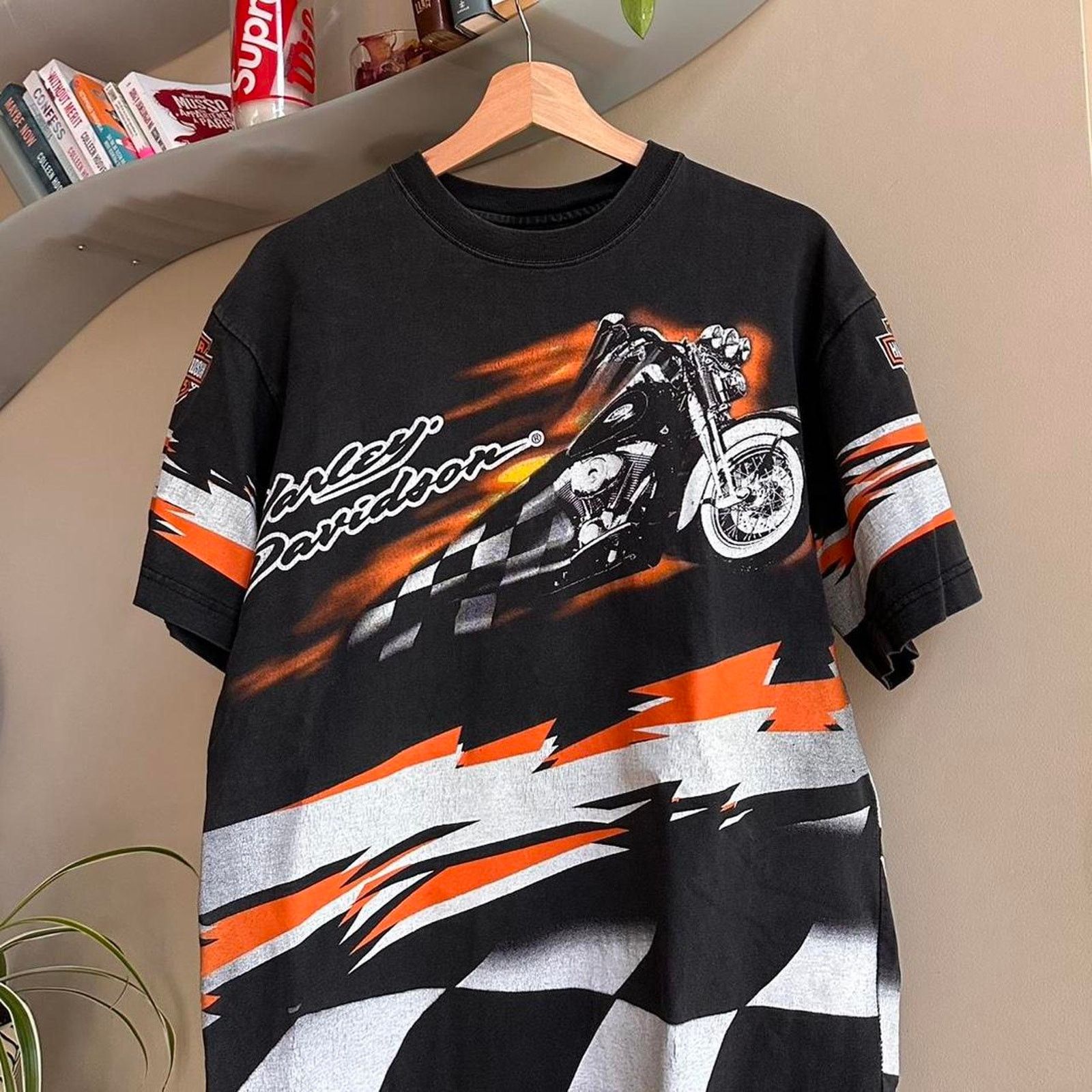 Harley Davidson Vintage Harley Davidson AOP Shirt Size US M / EU 48-50 / 2 - 2 Thumbnail