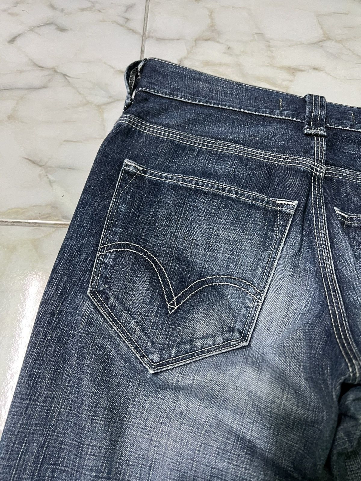 Levi's Vintage Levis 511 Distressed Washed Jean Size US 30 / EU 46 - 18 Thumbnail