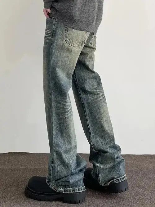 Hypebeast × Japanese Brand × Jean Y2k Vintage Blue Distressed Jeans Size US 30 / EU 46 - 3 Thumbnail