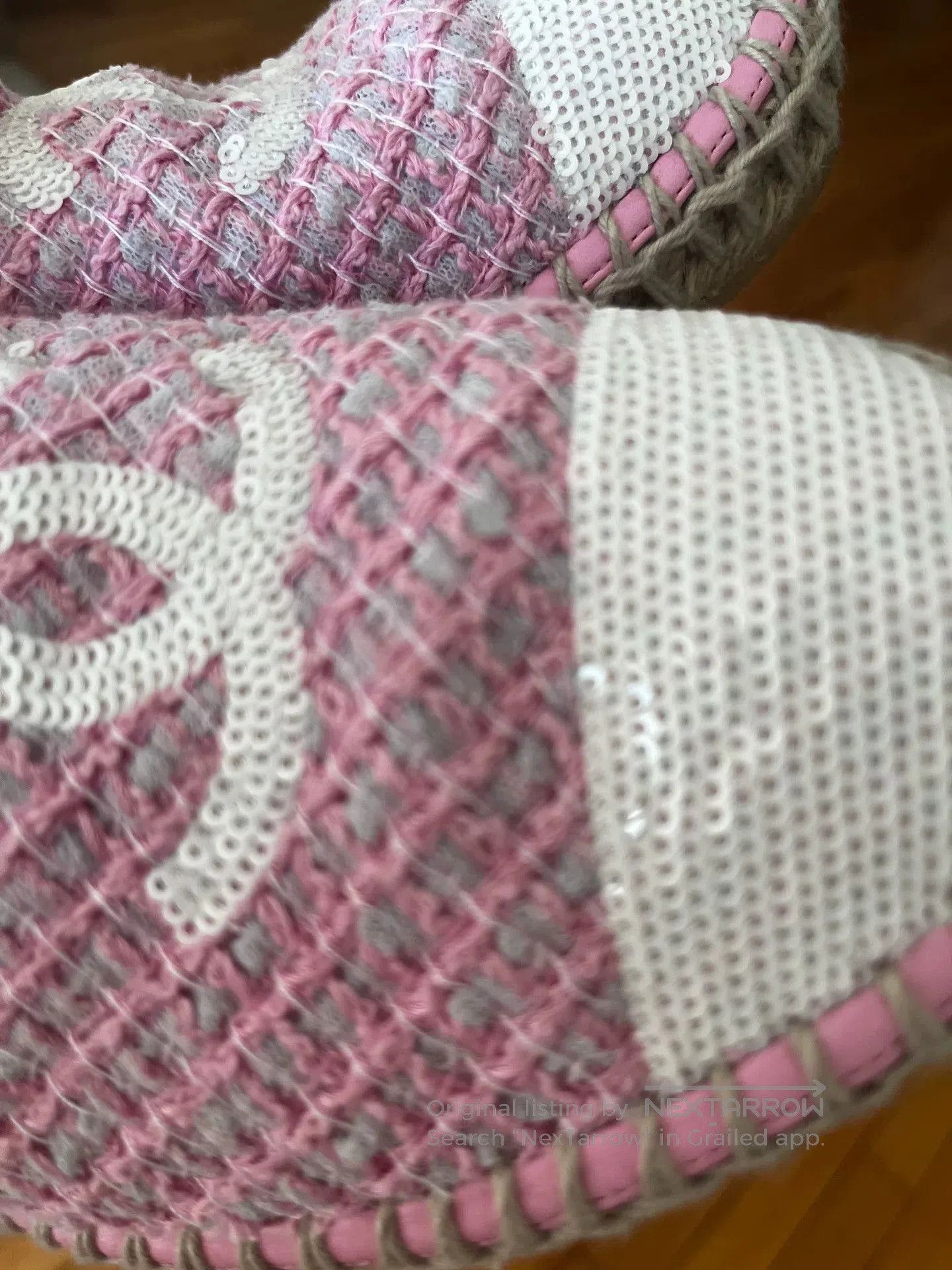 Chanel Chanel 24 Sequin Fisherman Mule. Size US 6 / IT 36 - 3 Thumbnail