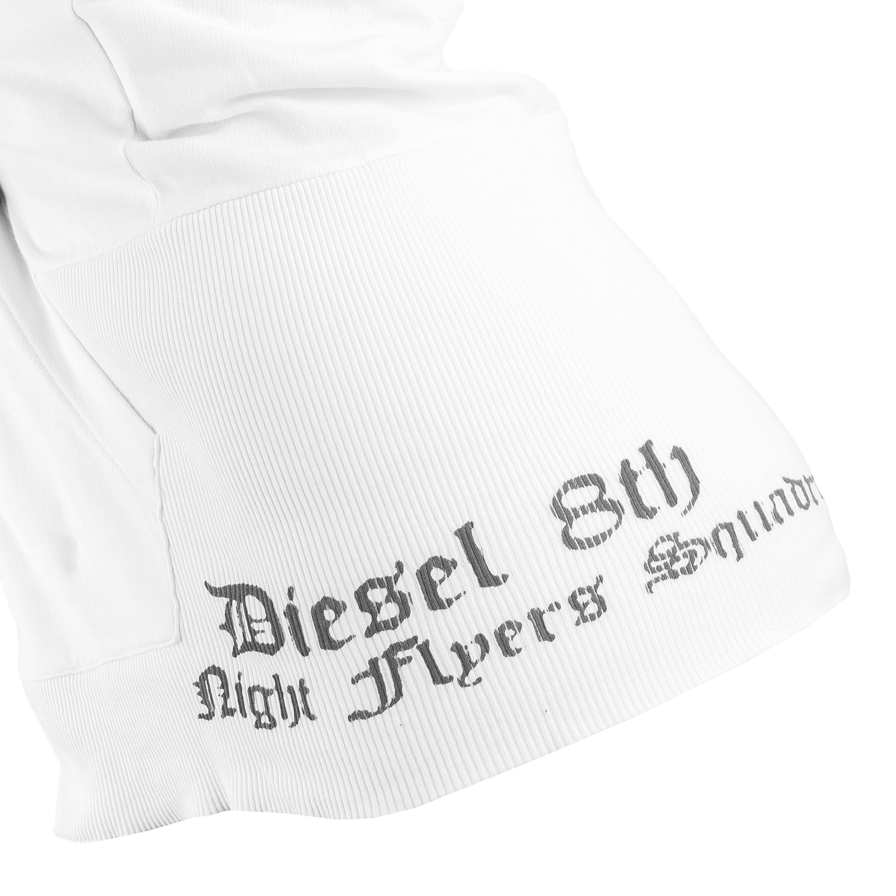 Diesel Diesel Vintage Panther White Hooded Jacket (S) Size S / US 4 / IT 40 - 4 Thumbnail