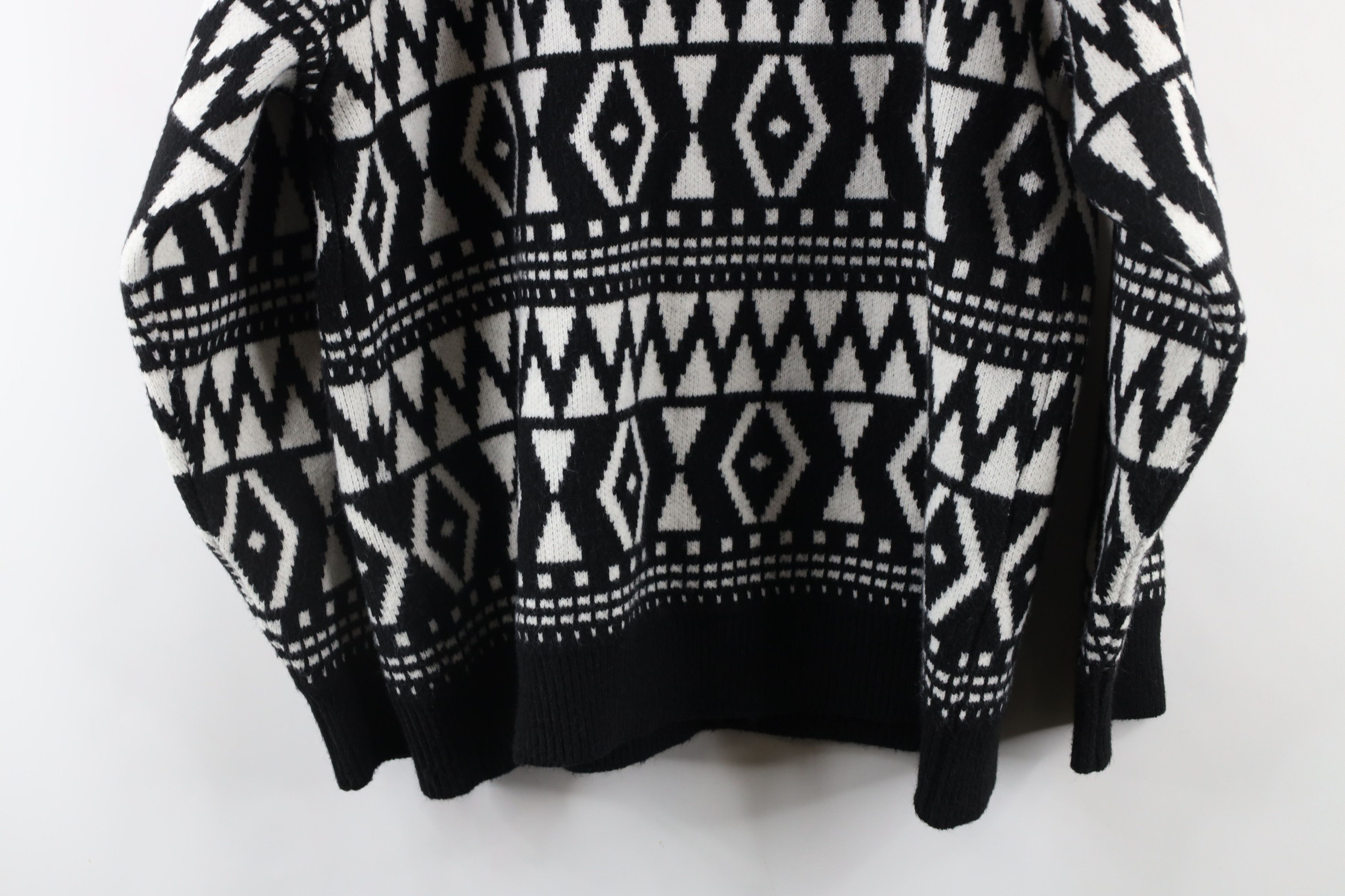 Vintage Vintage 90s Streetwear Heavyweight Knit Dad Sweater Size US L / EU 52-54 / 3 - 8 Thumbnail