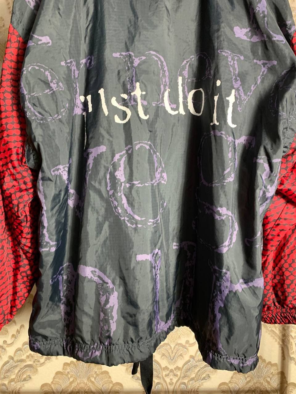 Nike VERY RARE NIKE JUST DO IT DESIGNER LIGHT JACKET RETRO 90s Size US L / EU 52-54 / 3 - 12 Thumbnail