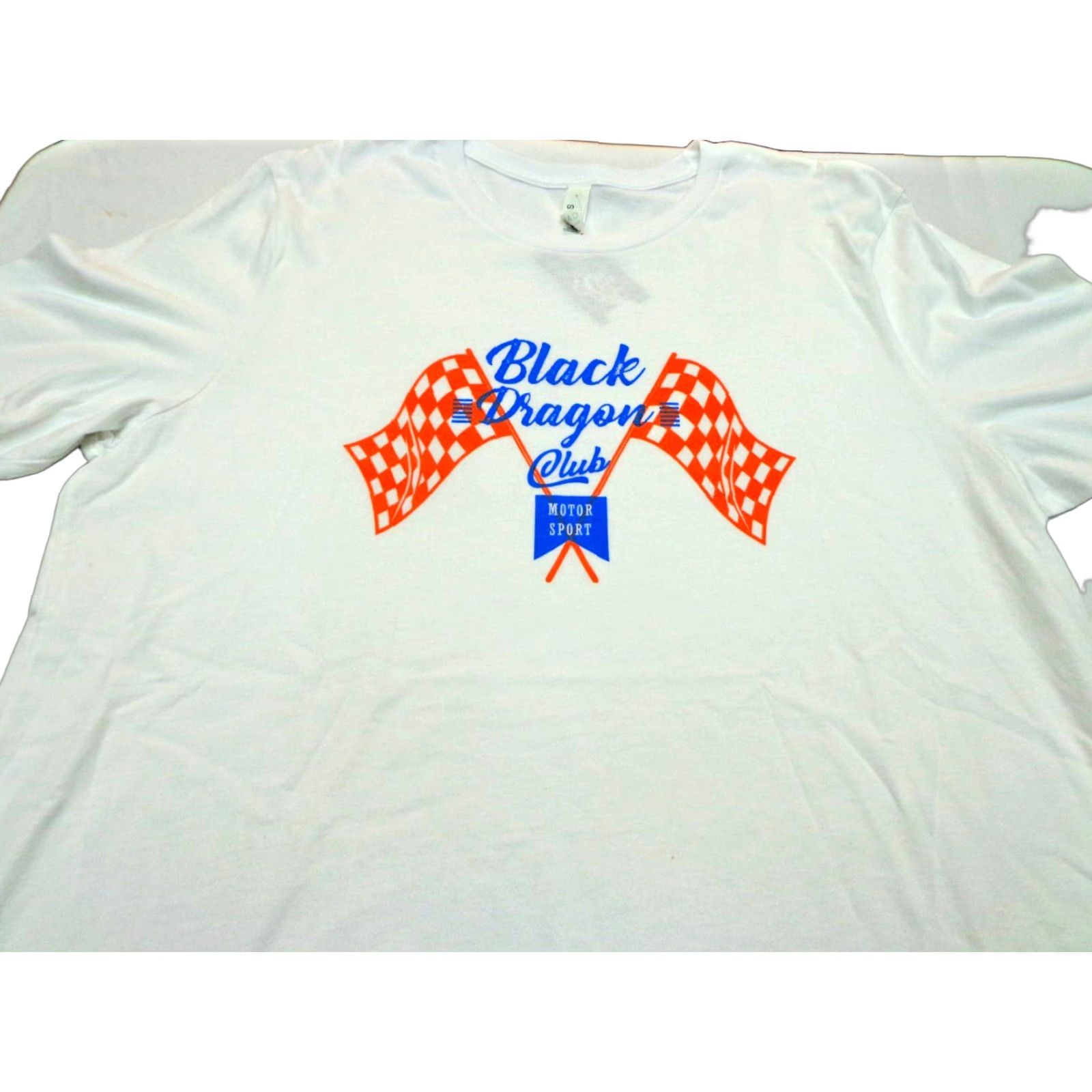 Vintage BLACK DRAGON CLUB T-Shirt White XL Men Motorcycle Shirt NEW Size US XL / EU 56 / 4 - 1 Thumbnail