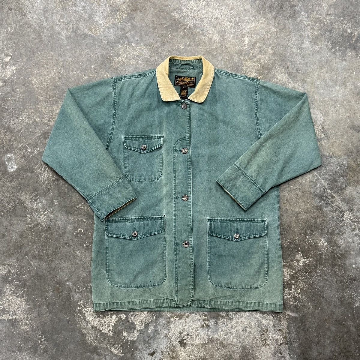Vintage Eddie Bauer Barn Coat Chore Jacket Fade