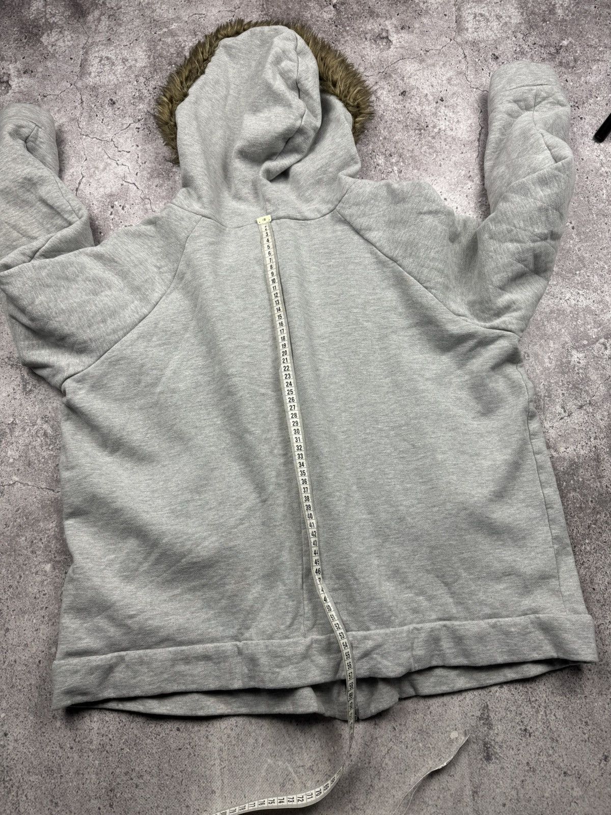 If Six Was Nine If Six Was Nine LGB Styled Boxy Fur Gray Y2K Zip Hoodie Size US M / EU 48-50 / 2 - 6 Thumbnail