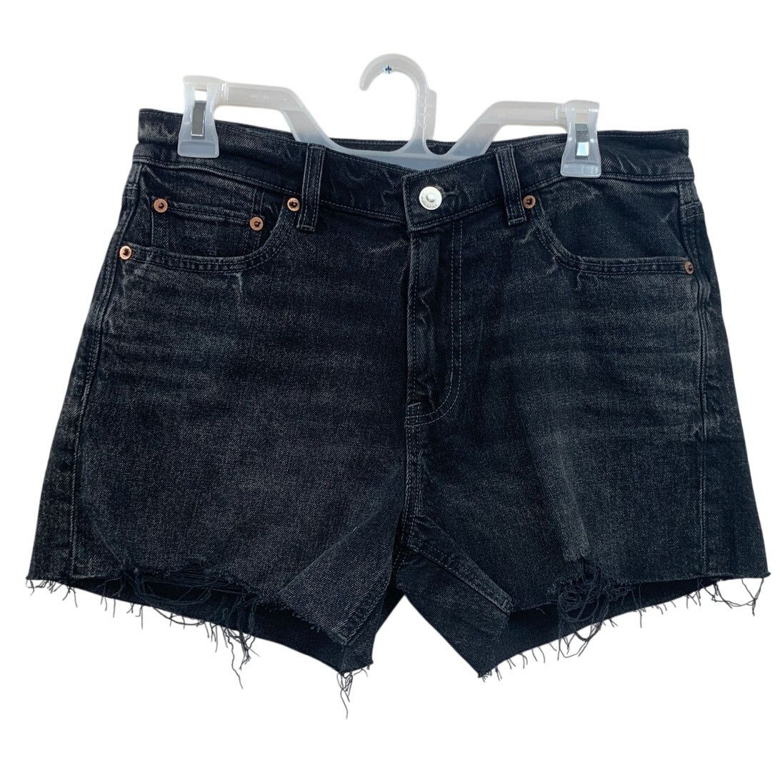 American Eagle Outfitters New American Eagle Womens Size 4 Denim Jean Shorts Size 27" / US 4 / IT 40 - 1 Thumbnail