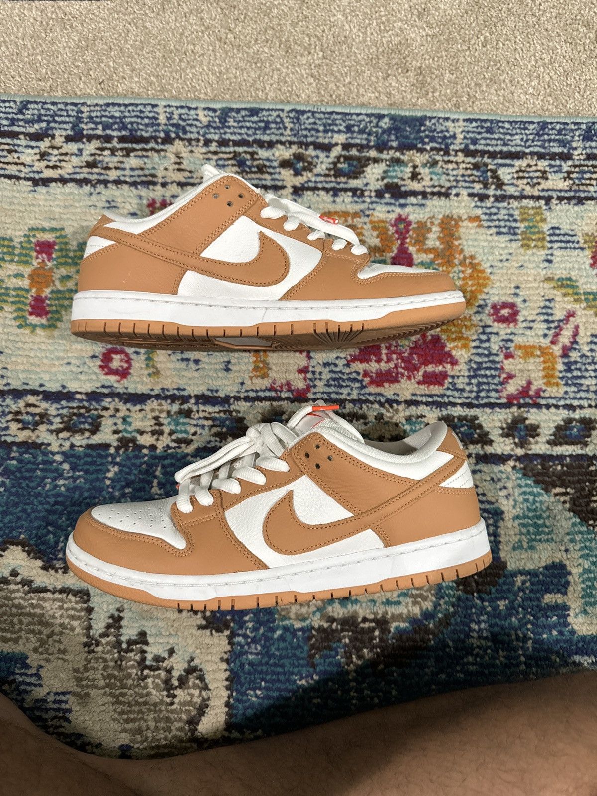 靴 Nike SB Dunk Low \"Light Cream\" Nike Sb Dunk Low Light Cream Thunderstorm-Black-Light Cream