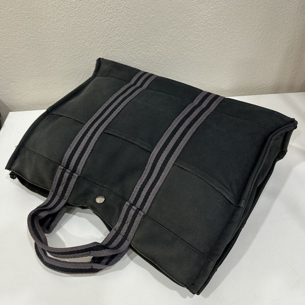 Hermes ‼️LASTDROP‼️ HEMRES FOURRE TOUT MM CANVAS HAND TOTE BAG Size ONE SIZE - 4 Thumbnail