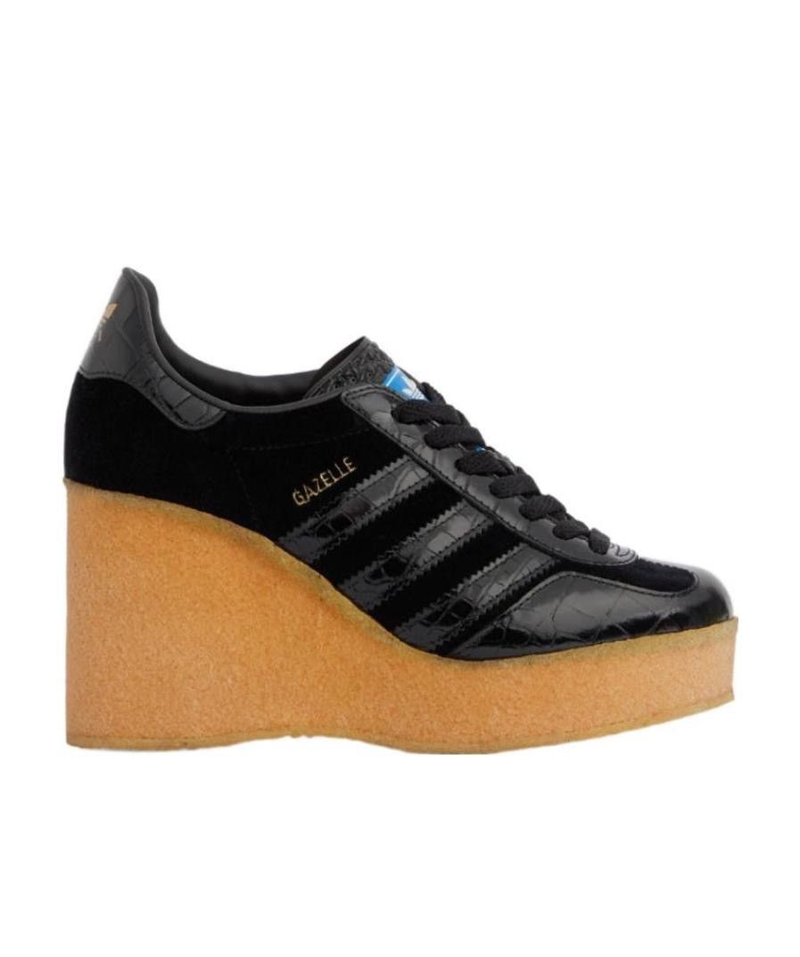 Gucci x Adidas Gazelle Platform Sneakers in Black Size US 6 / IT 36 - 1 Thumbnail