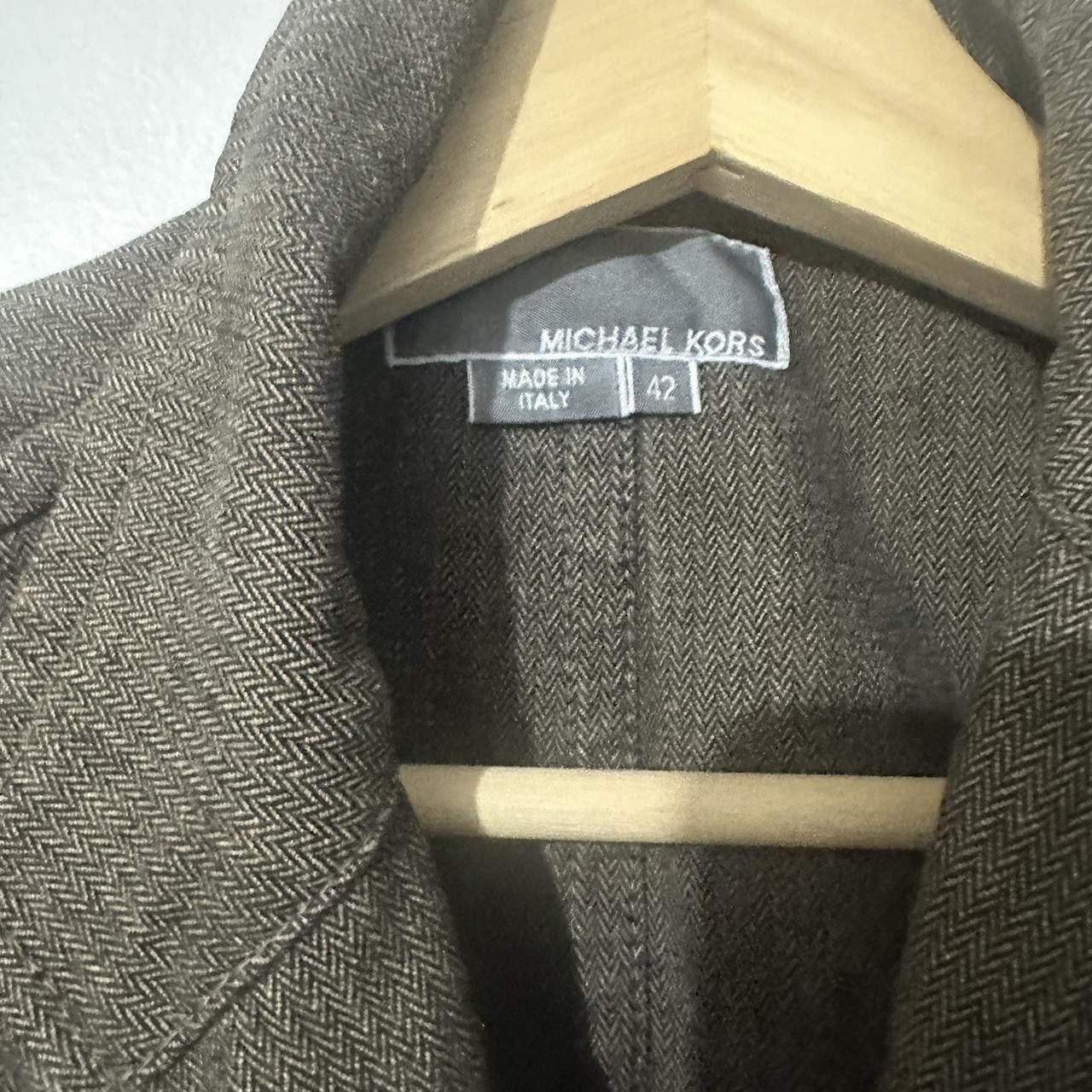 Michael Kors Michael Kors Brown Sports Jacket (Size 42) | Made in Italy Size US XS / EU 42 / 0 - 5 Thumbnail