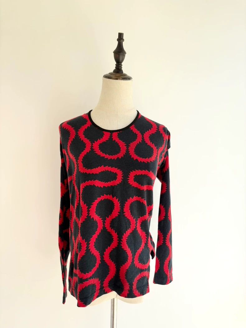 Vivienne Westwood Vivienne Westwood Black and red pirate pattern backless T- Size S / US 4 / IT 40 - 2 Thumbnail