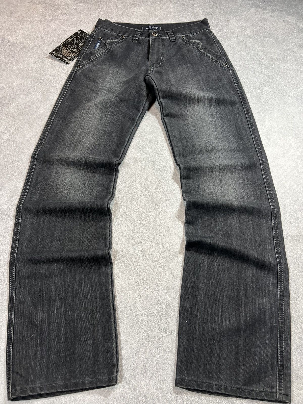 Hysteric Glamour 🔥VTG JUNYA RICK OWENS STYLE DISTRESSED HYPE Y2K JEANS Size US 31 - 8 Thumbnail
