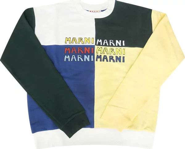 o1w1db10524 Cotton Sweatshirt in Multicolor