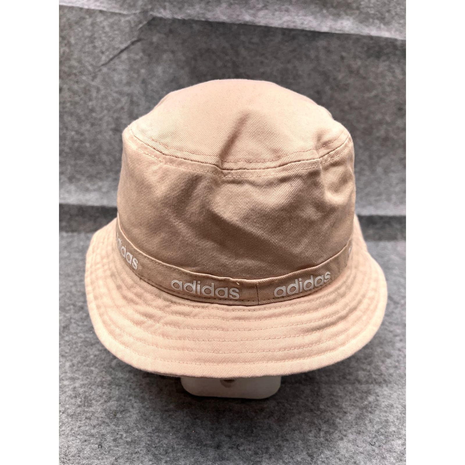 Adidas Adidas Bucket Hat Cap Adult One Size Pink Cotton Blend Poly Lined Beach Camp Size ONE SIZE - 6 Thumbnail