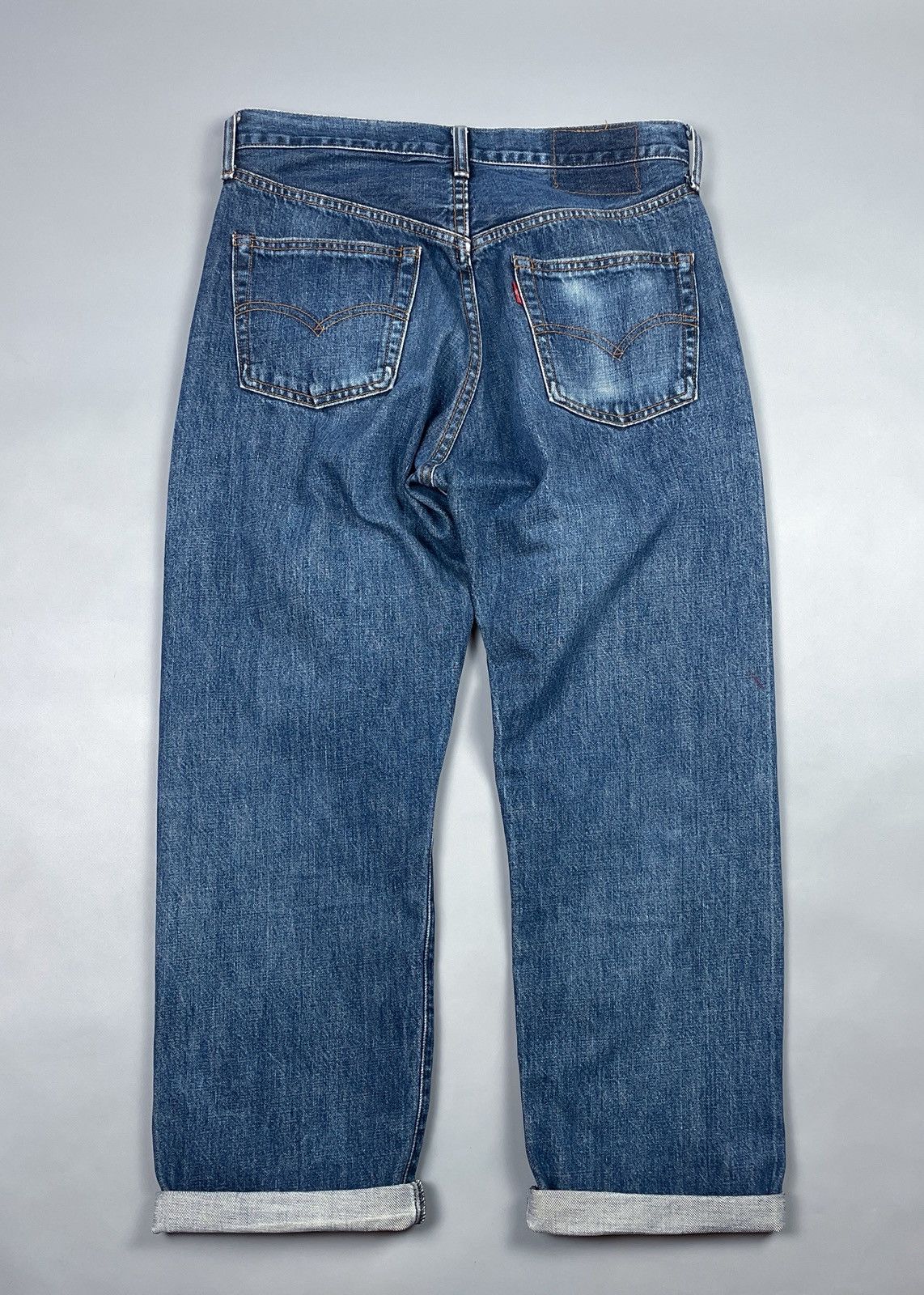 Levi's Vintage Levi’s 502 Big E Japan Selvedge Denim Pants Size 30 Size US 30 / EU 46 - 4 Thumbnail