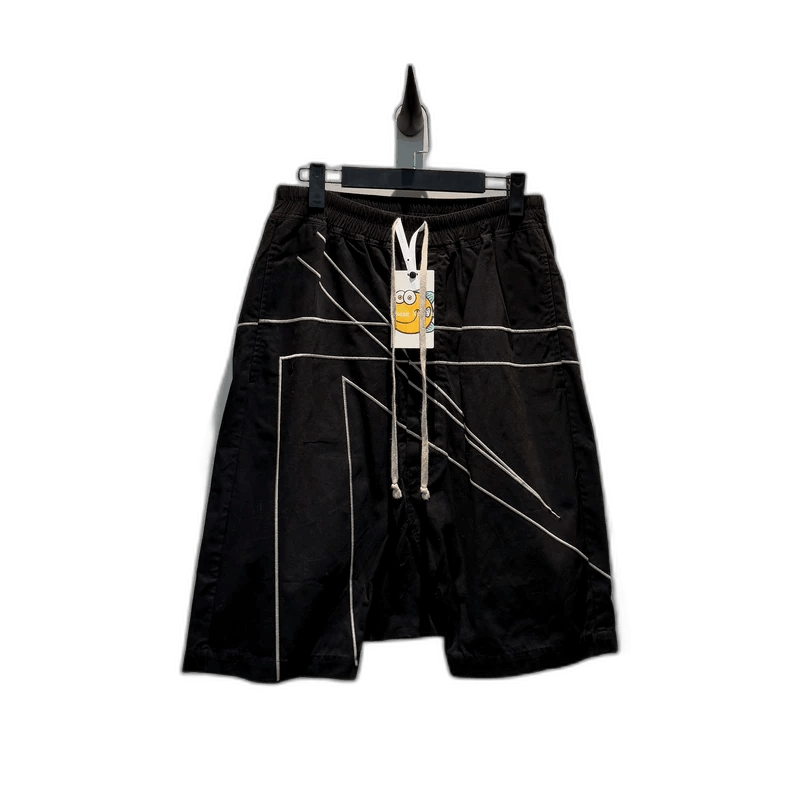 Rick Owens Rick Owens Mainline Show Model Fold Line Shorts Size US 44 / EU 60 - 1 Thumbnail