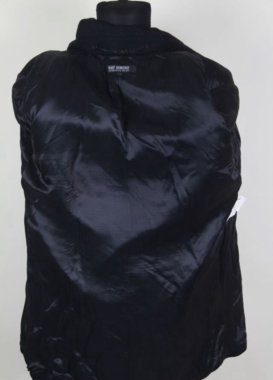 Raf Simons Raf Simons AW04 Waves Perfecto Rider Zip-Up Coat Jacket Size US M / EU 48-50 / 2 - 6 Thumbnail