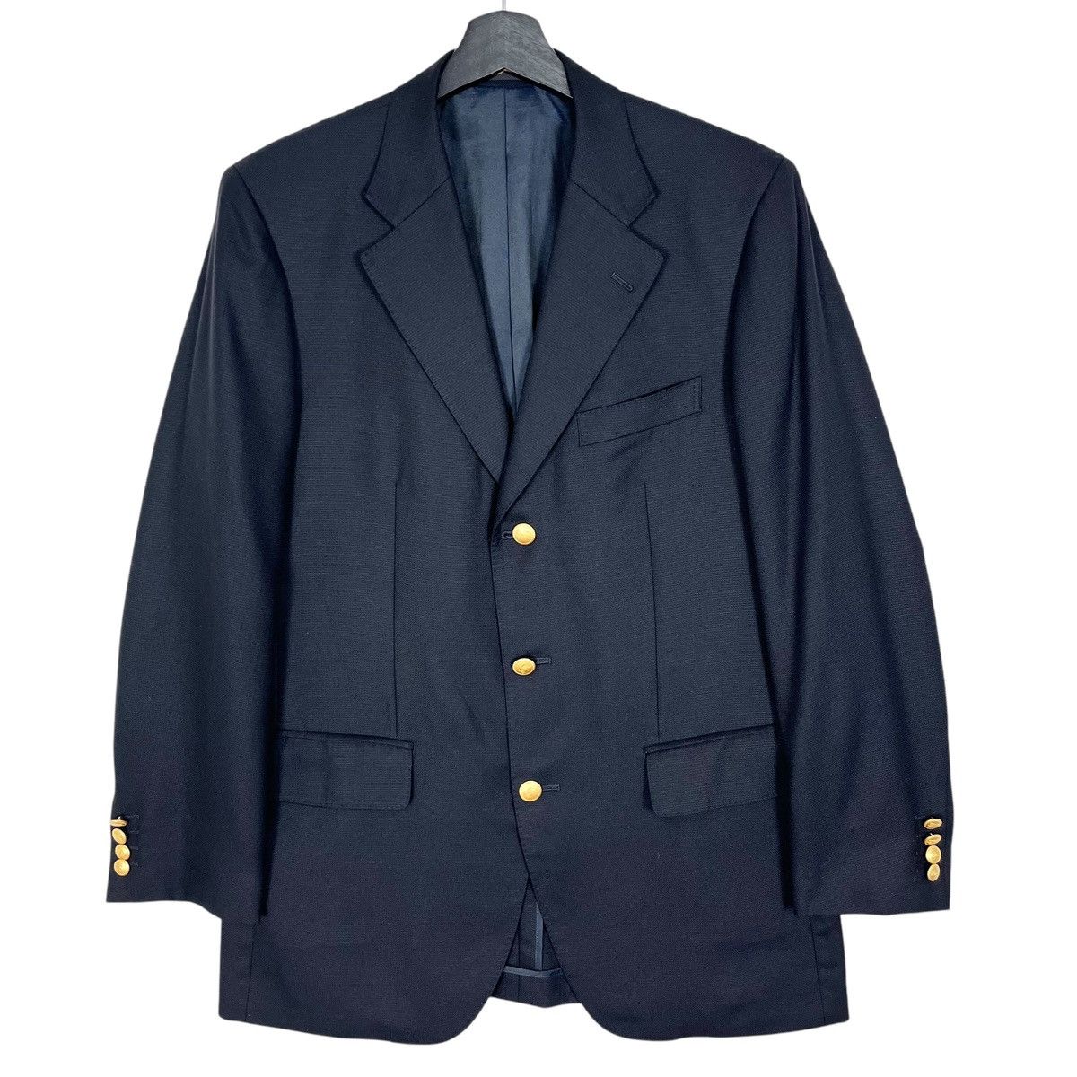 Burberry Burberry London Brass Button Blazer Jacket Size US M / EU 48-50 / 2 - 1 Thumbnail