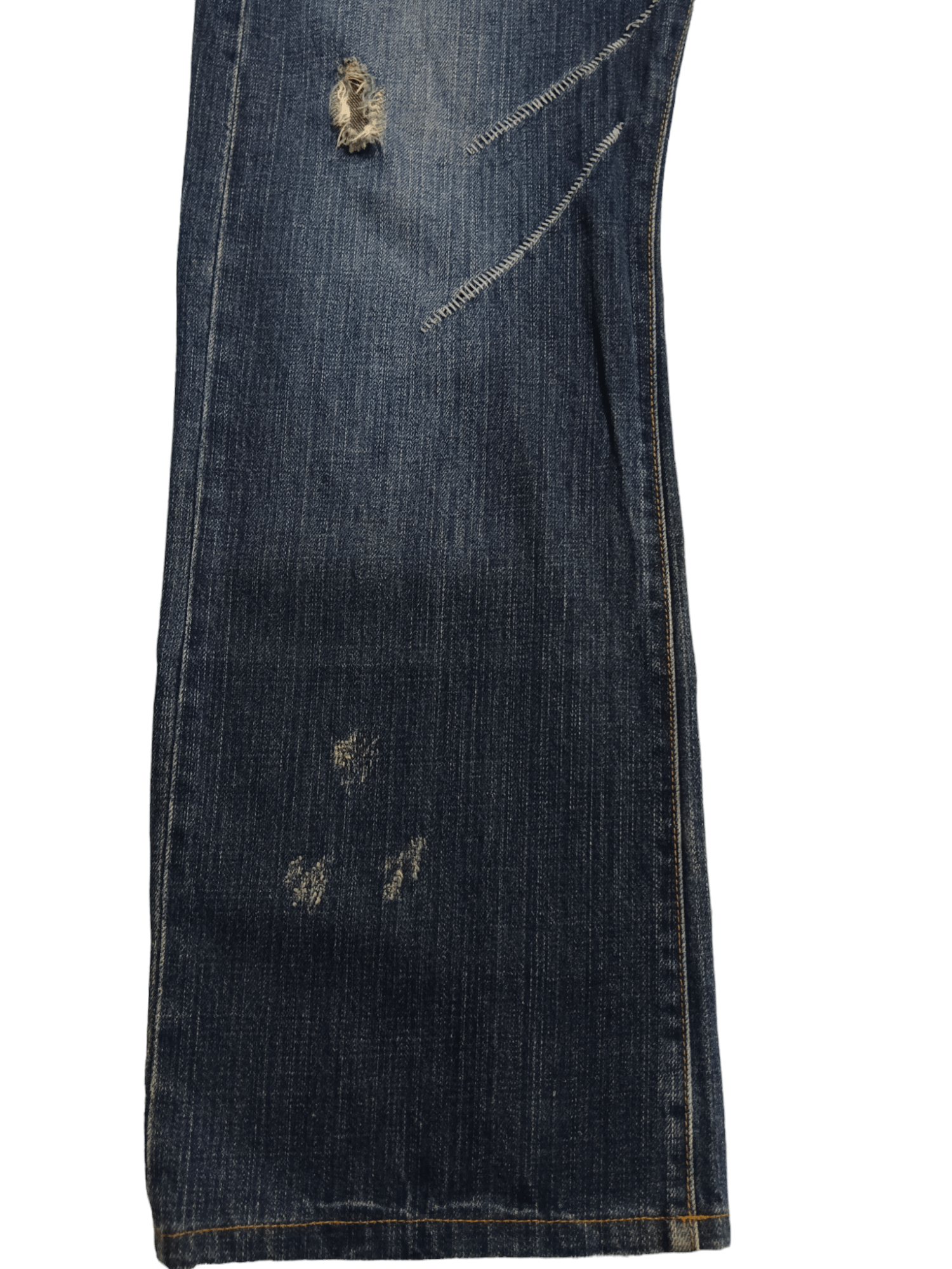 Japanese Brand Modish Style Punk Wide Leg Denim Size US 31 - 8 Thumbnail