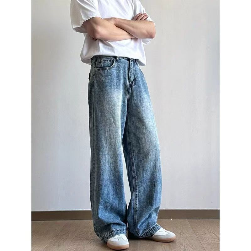 Japanese Brand × Jean Light Blue Classic Vintage Washed Casual Jeans Size US 32 / EU 48 - 4 Thumbnail