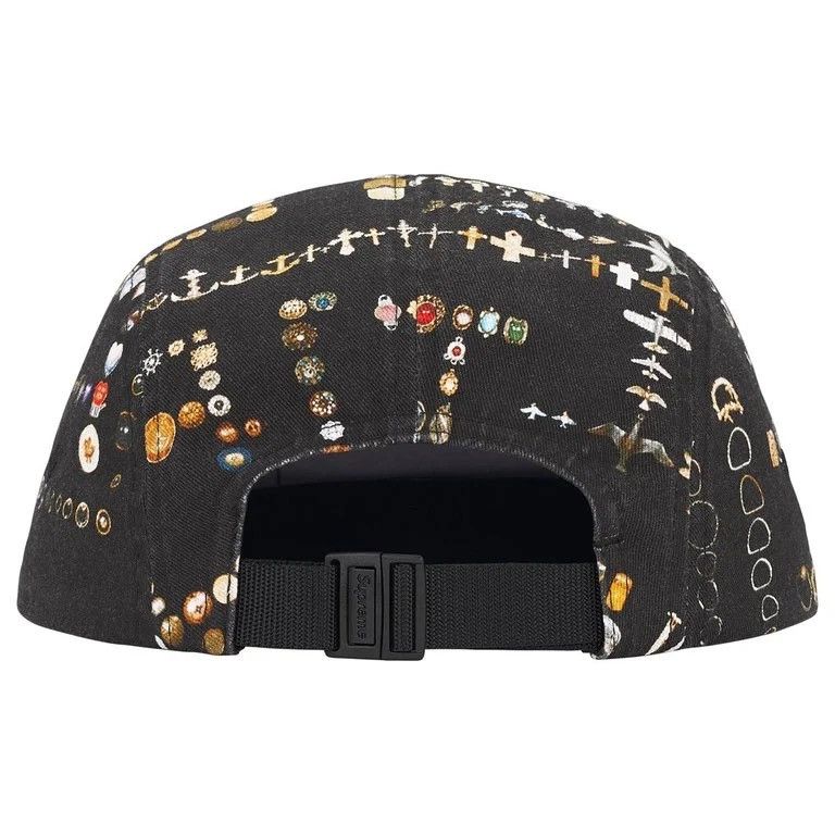 Supreme Supreme Mike Kelley Camp Cap Black Size ONE SIZE - 7 Thumbnail