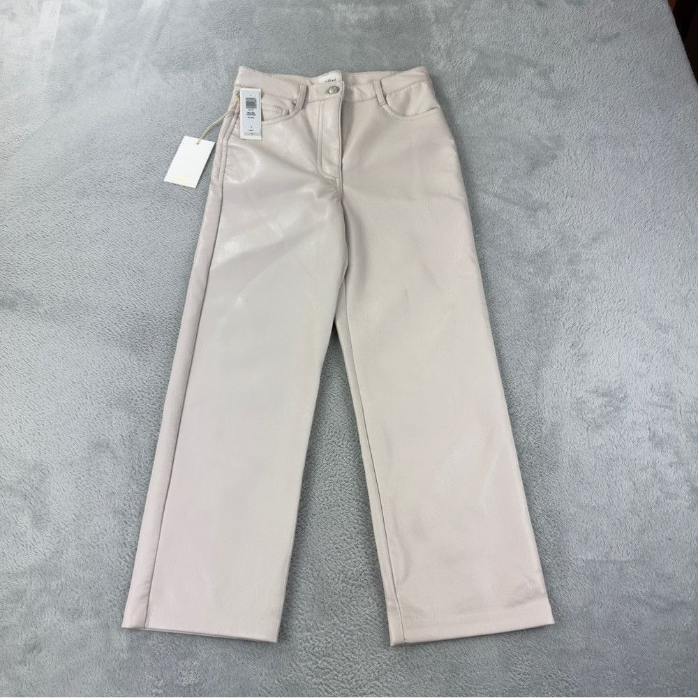 Aritzia Wilfred NWT Women's Size 25x22 (0) Melina Cropped High Rise Size 25" / US 0 / IT 36 - 4 Thumbnail