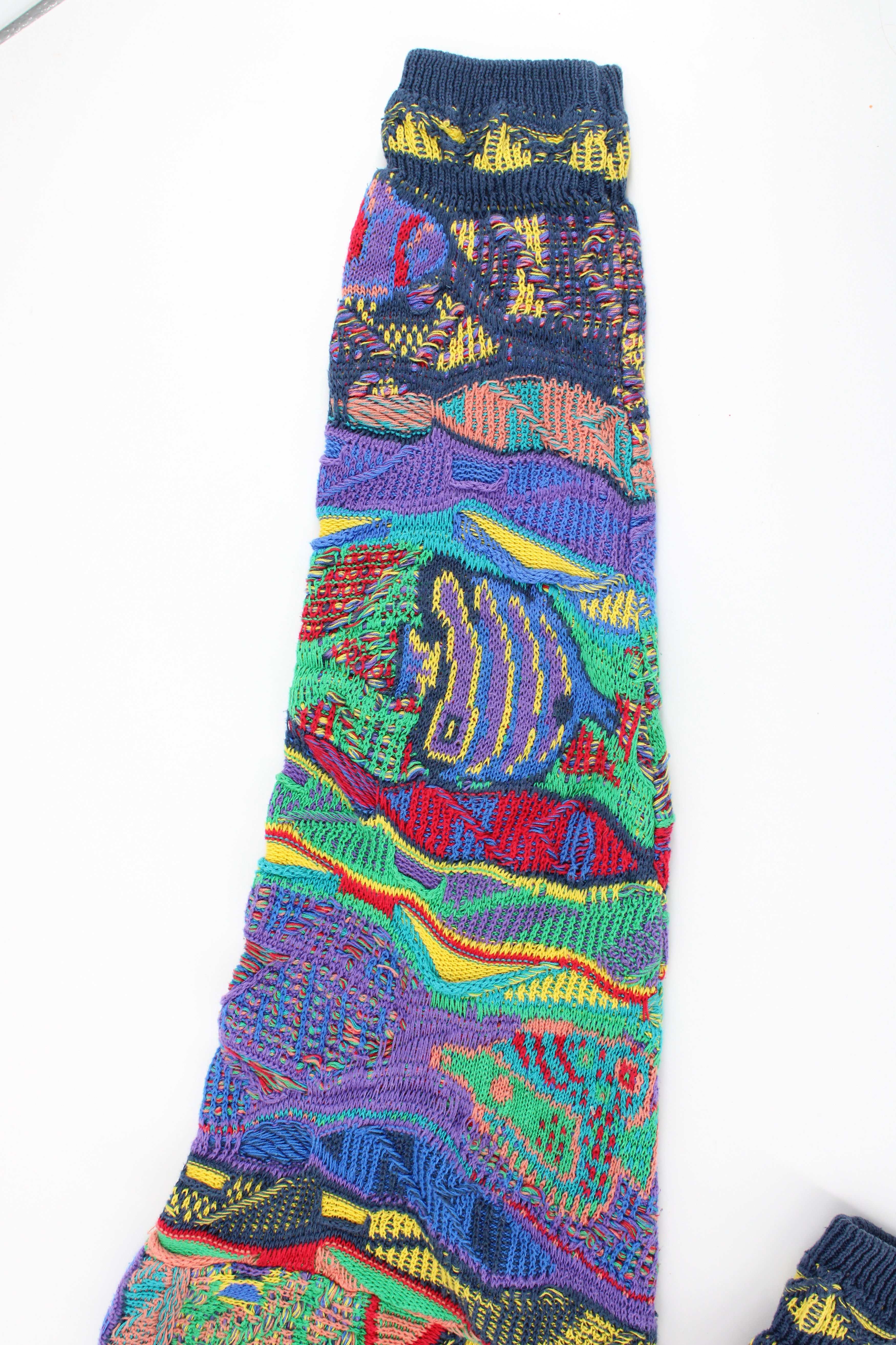 Coogi Coogi Fish 3D Knit Cardigan Size US M / EU 48-50 / 2 - 2 Thumbnail