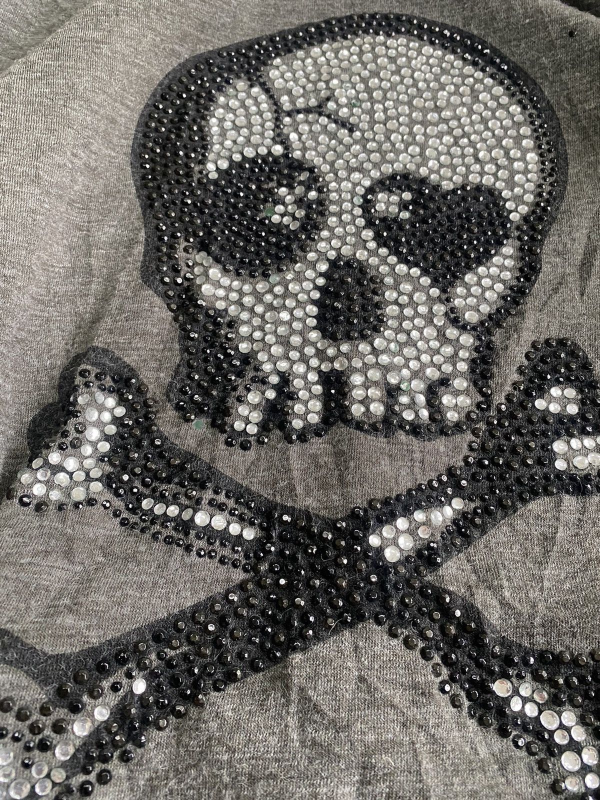 Hysteric Glamour KARY JAPAN SKULL PUNK GRUNGE FUR JACKET MOHAIR 90s LGB Size M / US 6-8 / IT 42-44 - 11 Thumbnail