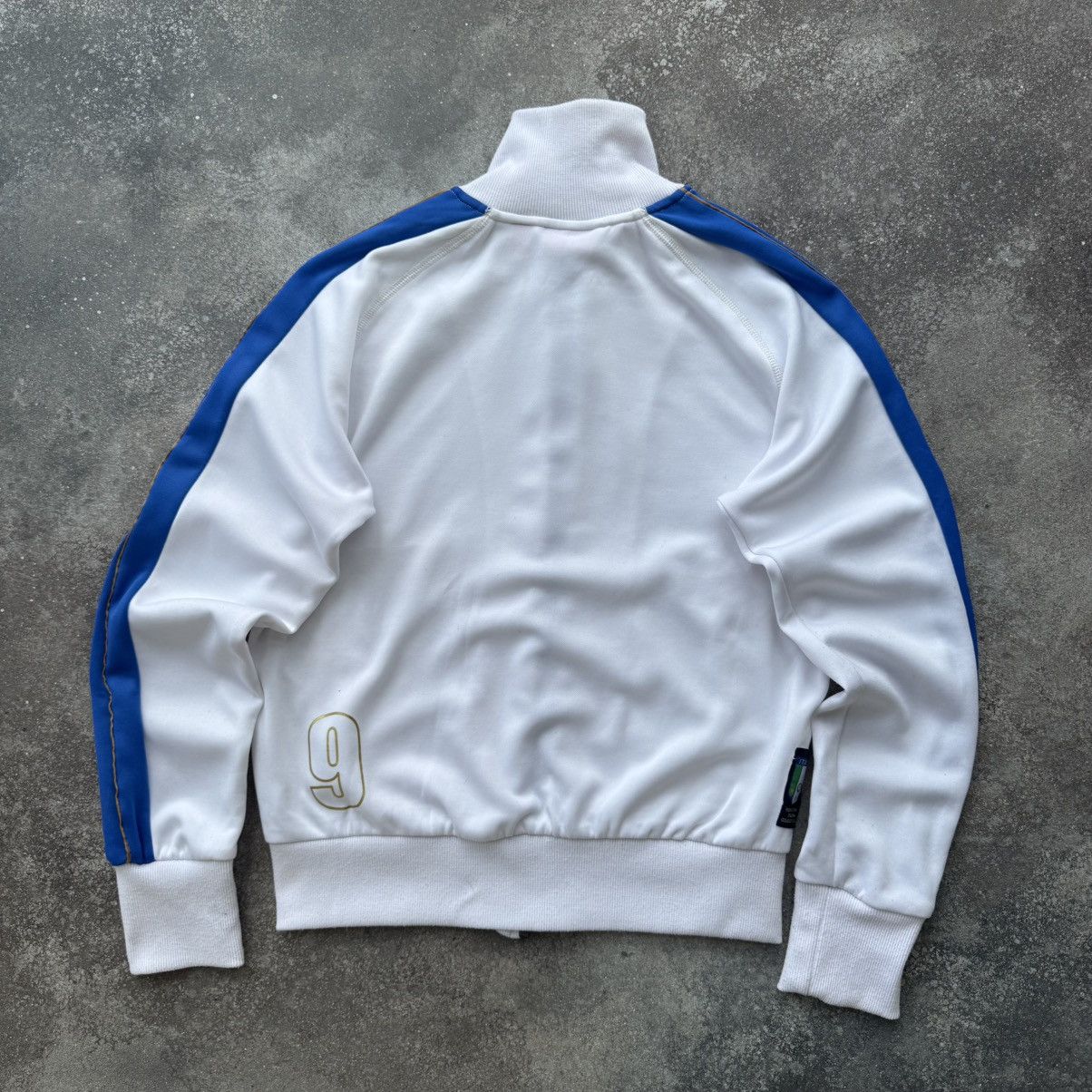 Puma × Vintage Puma Italy Y2K Aesthetic Vintage Track Jacket Size M / US 6-8 / IT 42-44 - 7 Thumbnail