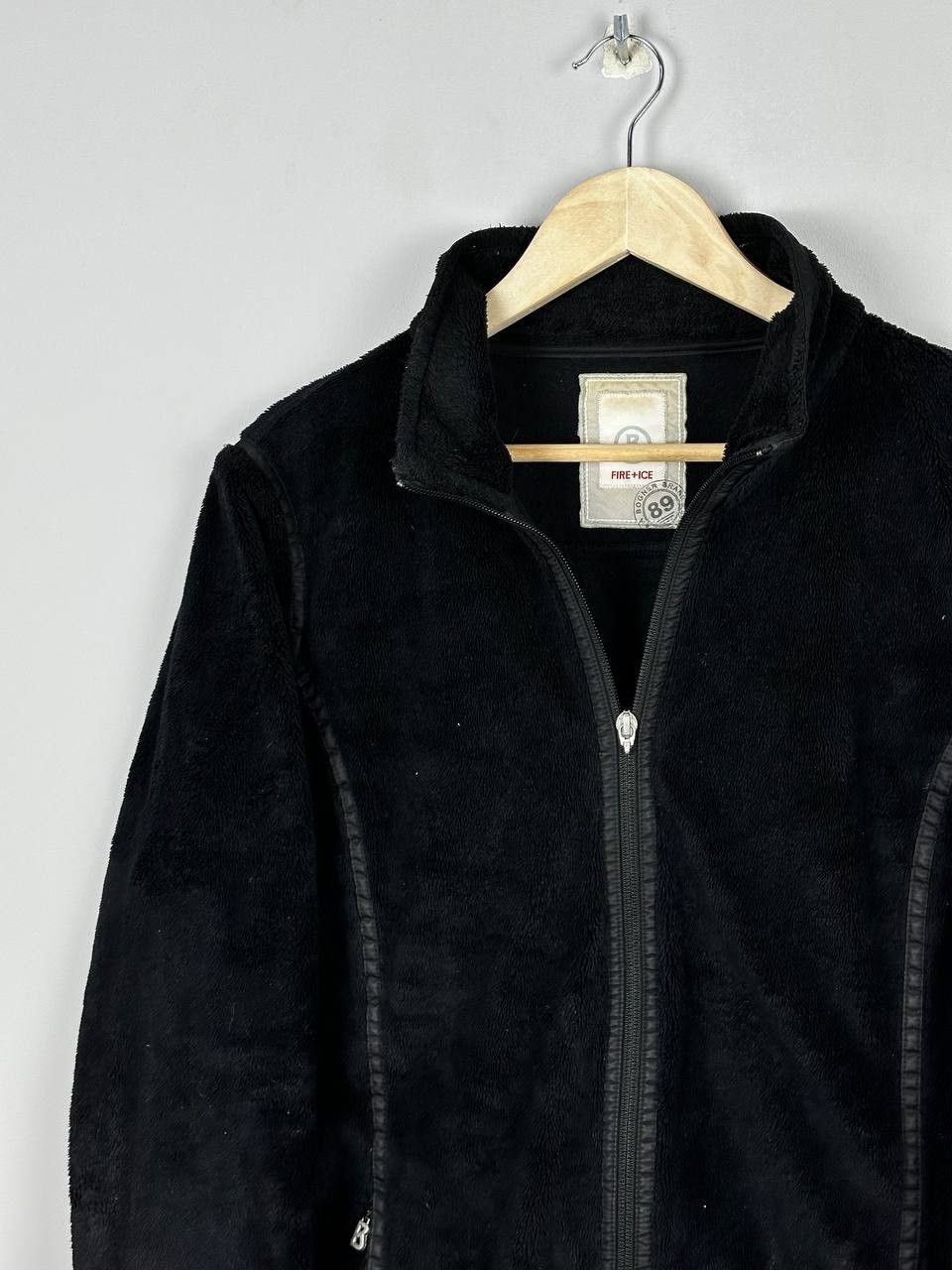Bogner Bogner Fire And Ice Teddy Fleece Black Full Zip Sweater Size US M / EU 48-50 / 2 - 3 Thumbnail