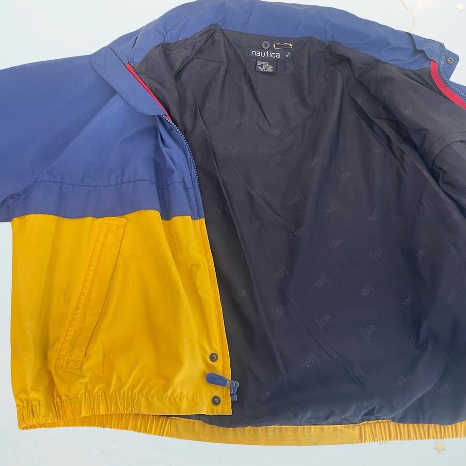 Nautica 90's Vintage Nautica two tone Competition Jacket in XL size Size US XL / EU 56 / 4 - 3 Thumbnail