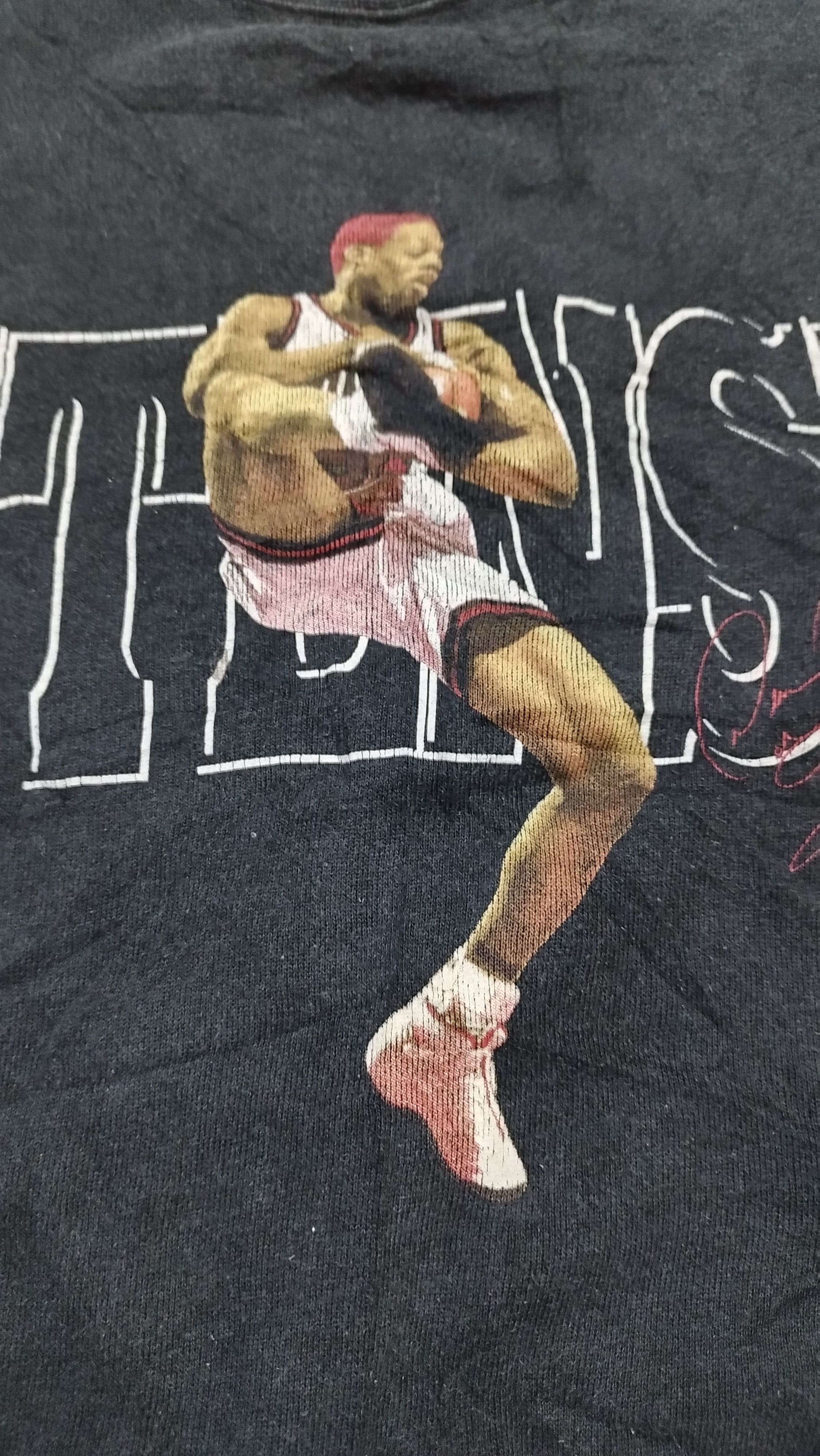 Vintage Dennis Rodman rare iterm 1997 there is a signature Size US M / EU 48-50 / 2 - 13 Thumbnail