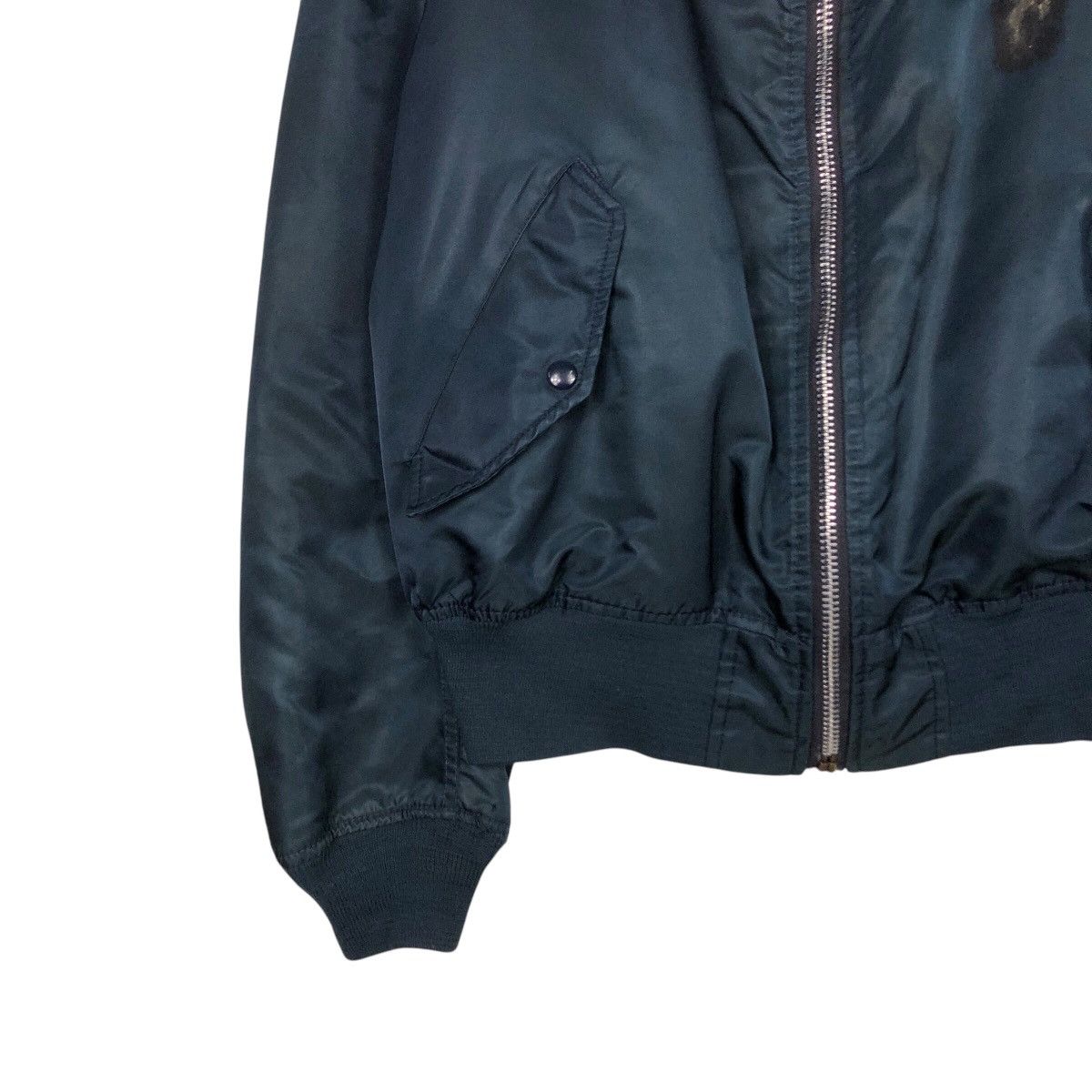 Schott 📌Vintage Reversible Bomber Jacket Ma-1 Schott Made in Usa Size US L / EU 52-54 / 3 - 5 Thumbnail