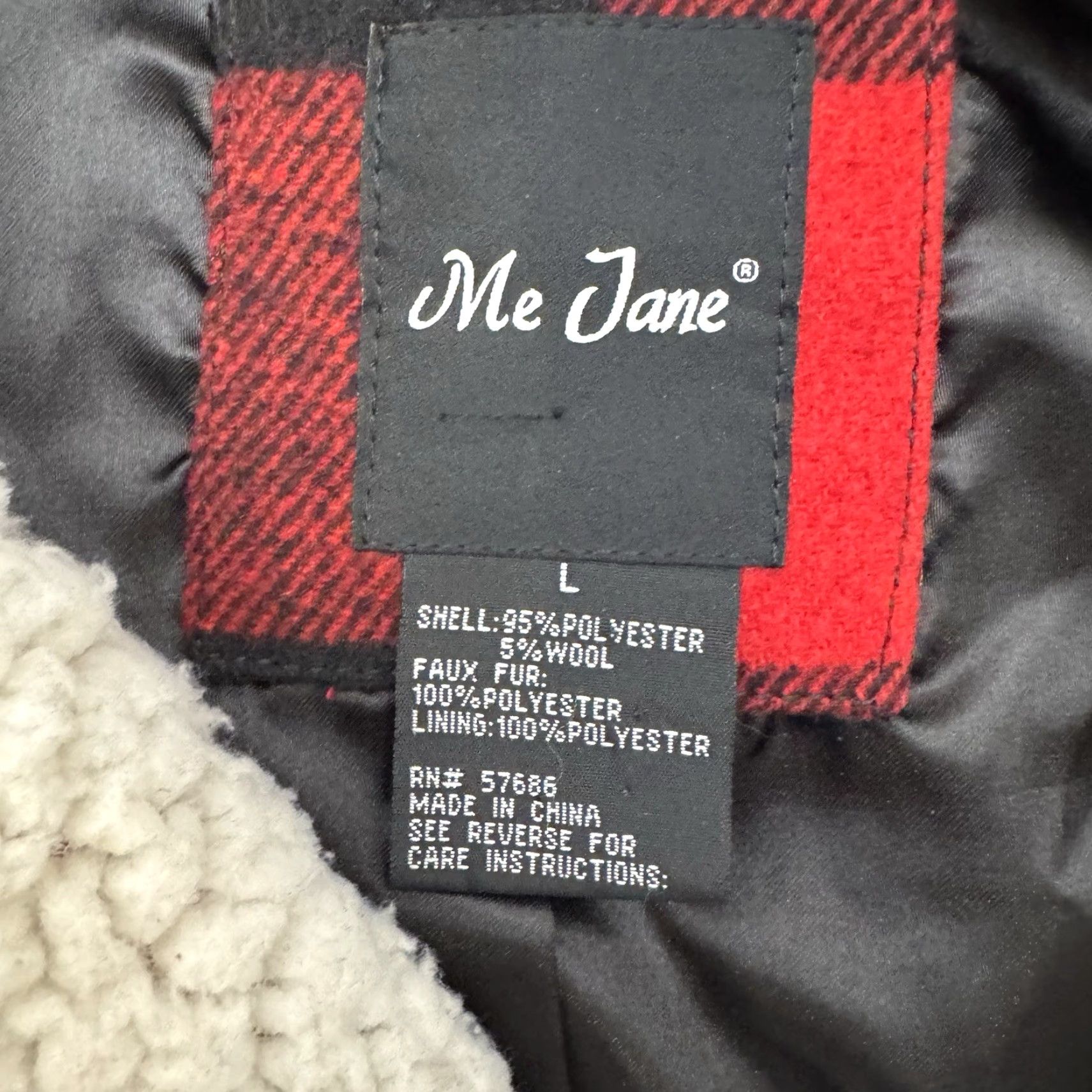 Lumberjack VINTAGE My Jane Buffalo Plaid Winter Vest L Wool Blend Y2K Cabincore Lumberjack Women Vest Red Wrapless Open Pockets Winter/Casual Regular Size L / US 10 / IT 46 - 5 Thumbnail