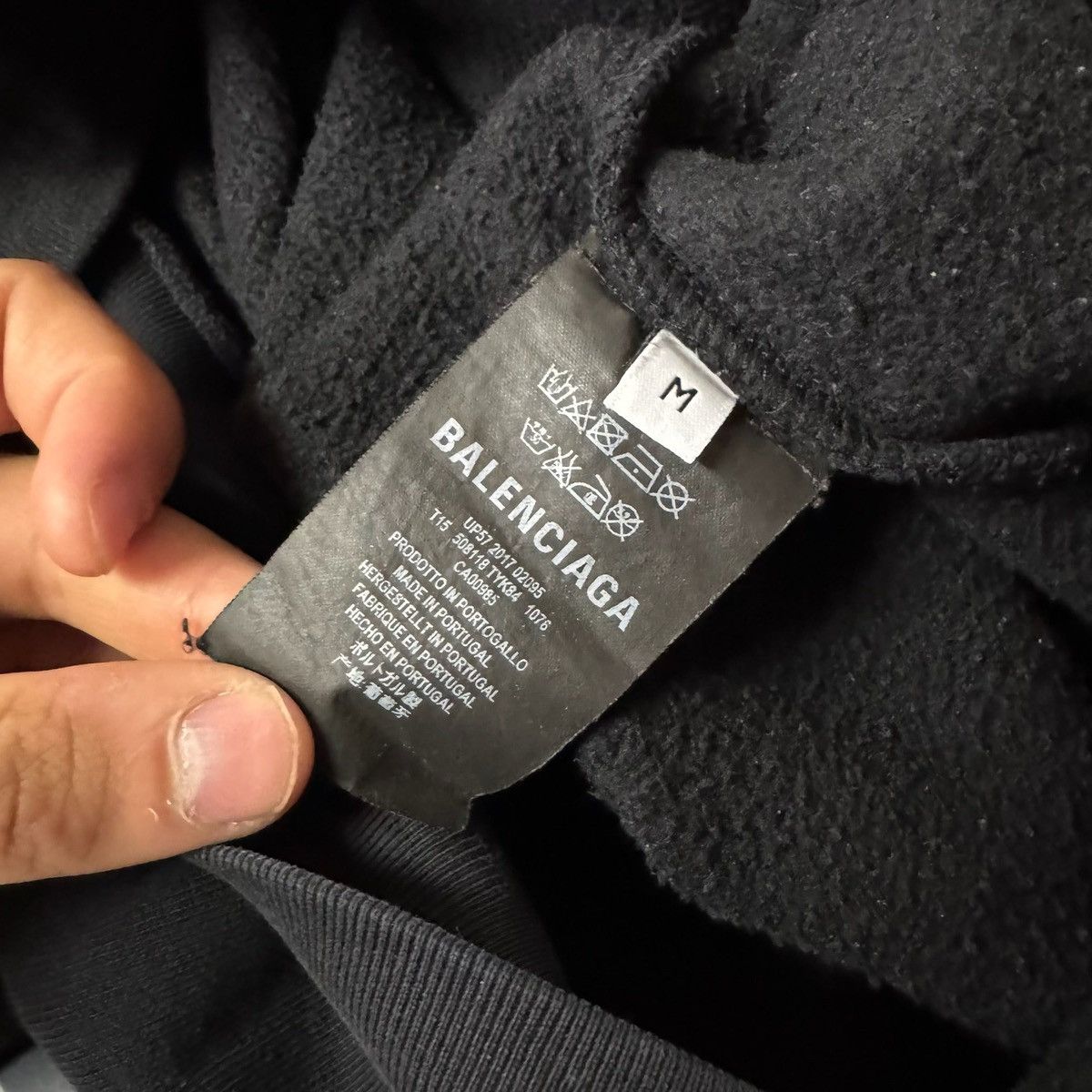 Balenciaga Balenciaga 2017 "Mode" Hoodie Size US M / EU 48-50 / 2 - 8 Thumbnail