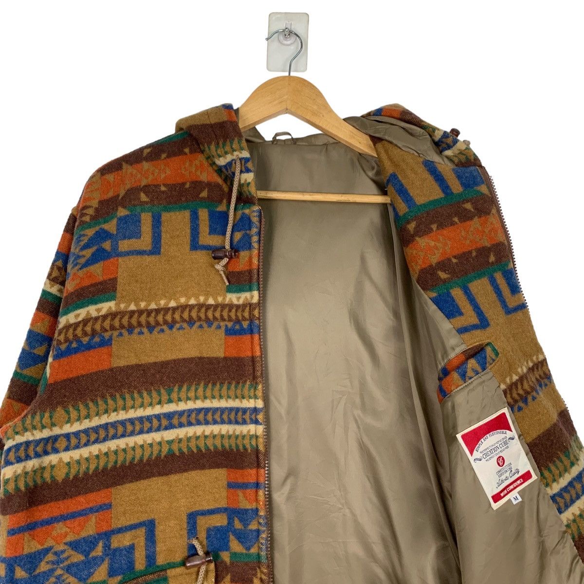 Native Vintage Motif Design Hoodie Jacket #0938-C42 Size US M / EU 48-50 / 2 - 10 Thumbnail