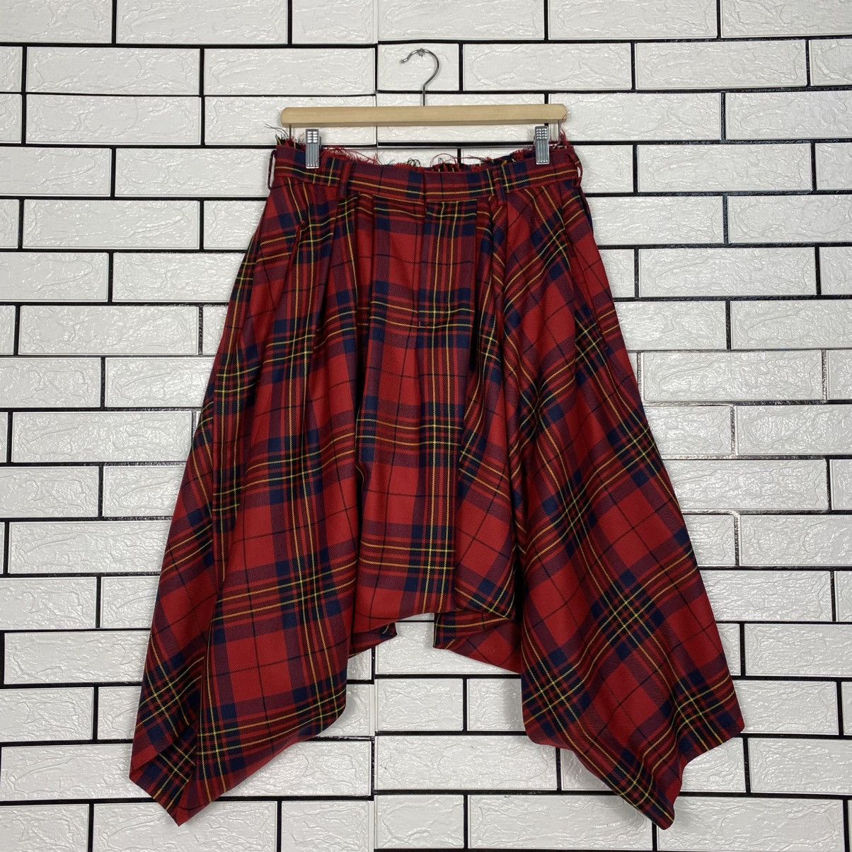 Comme des Garcons 🔥AD2005 Vintage Harem Pants Comme Des Garcons Plaid Tartan Size US 28 / EU 44 - 1 Thumbnail