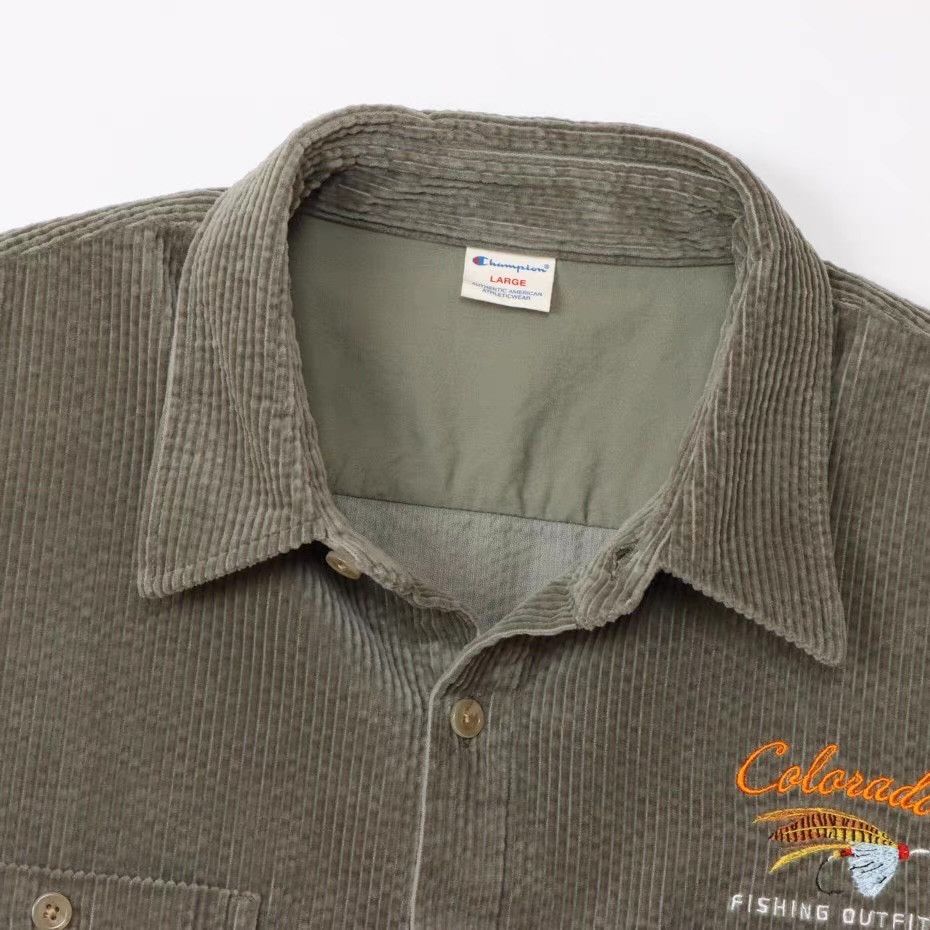 Champion Champion Long Sleeve Shirt 24FW Ｑ22 Size US M / EU 48-50 / 2 - 2 Thumbnail