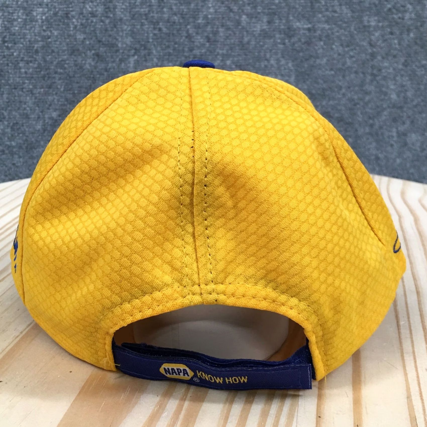 Vintage NAPA Racing Chase Elliot 9 Baseball Cap Blue Yellow One Size Unisex Size ONE SIZE - 7 Thumbnail