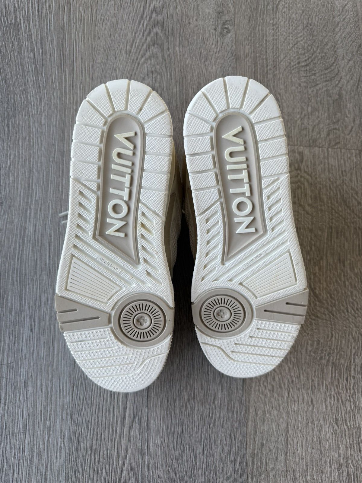 Louis Vuitton Louis Vuitton “LV Skate Sneaker” Beige Size US 8 / EU 41 - 4 Thumbnail