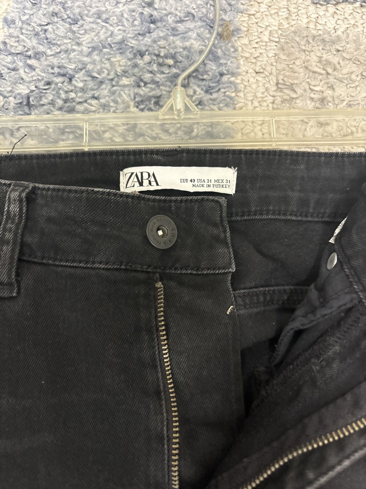 Vintage × Zara Zara Jeans “31” orange stripe Size US 31 - 3 Thumbnail