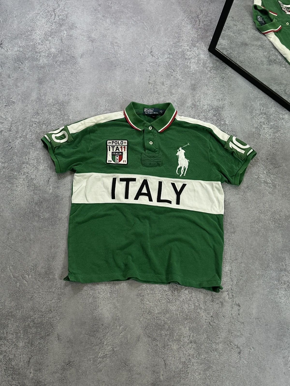 Ralph Lauren Italy Polo ラルフローレン ゲームシャツ