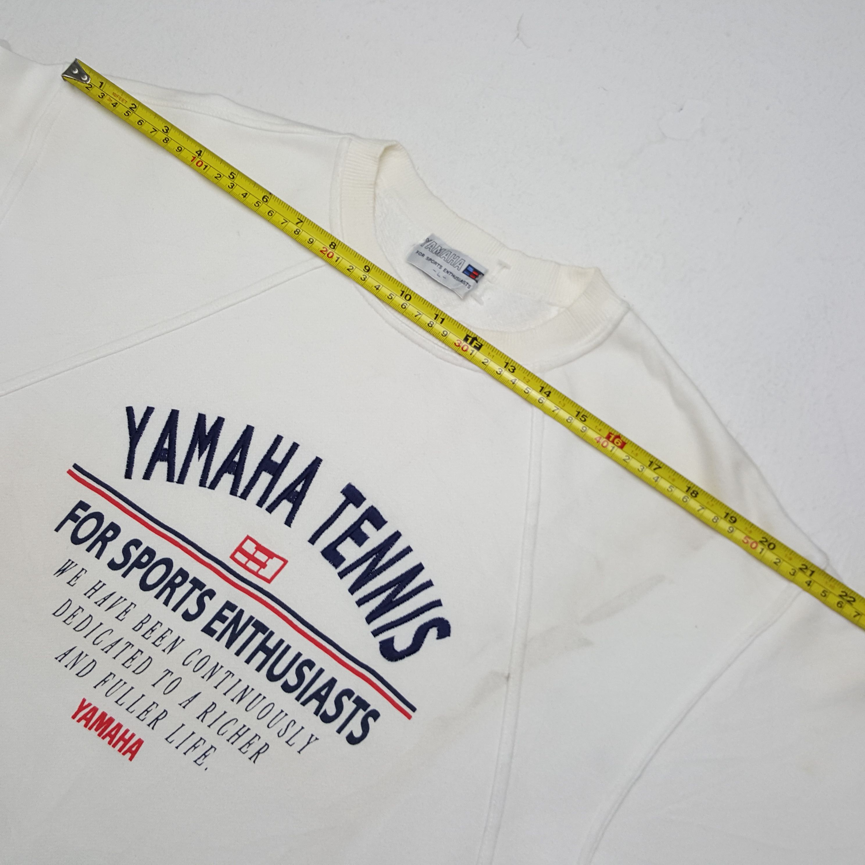Vintage × Yamaha Vintage Yamaha Tennis Sport Sweatshirt Size US M / EU 48-50 / 2 - 5 Thumbnail