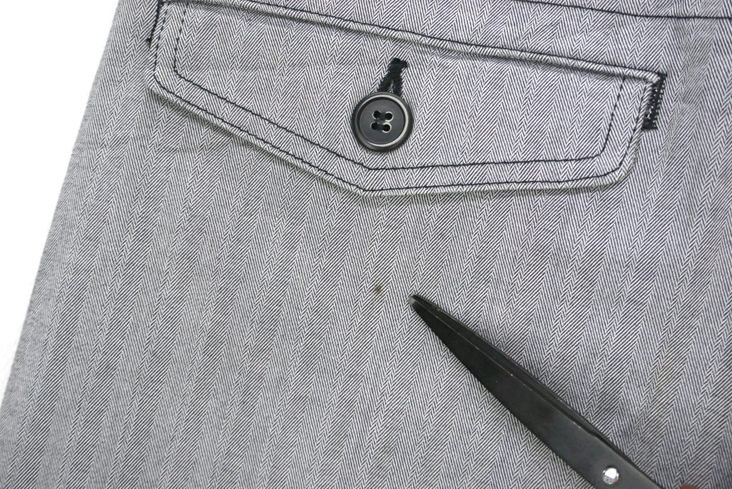 Japanese Brand Men's Bigi Pants fit W30xL29 Low-Rise Bootcut Flared Hickory Size US 30 / EU 46 - 8 Thumbnail