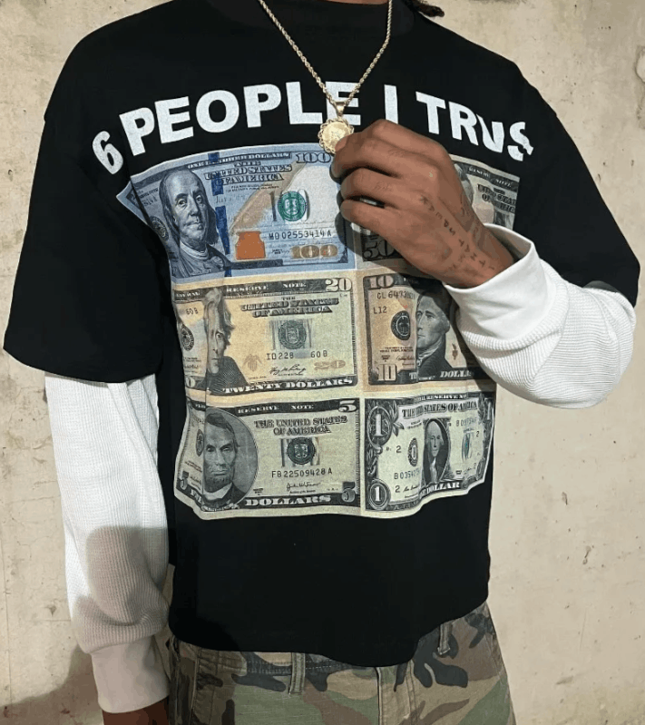 Other vintage print spliced long sleeve Size US M / EU 48-50 / 2 - 4 Thumbnail