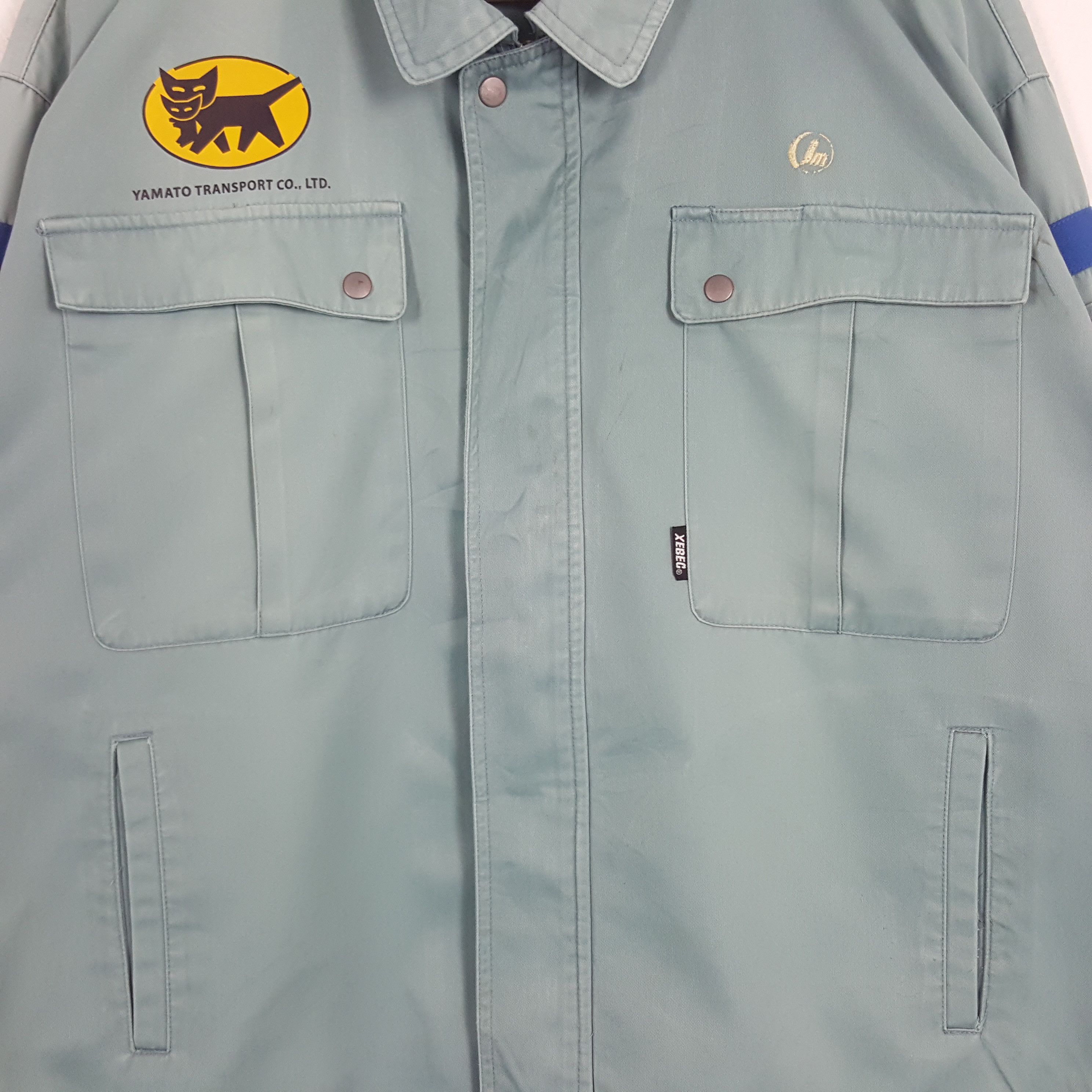 Japanese Brand × Vintage Vintage Yamato Transport Co Japanese Brand Staff Jacket Size US L / EU 52-54 / 3 - 4 Thumbnail
