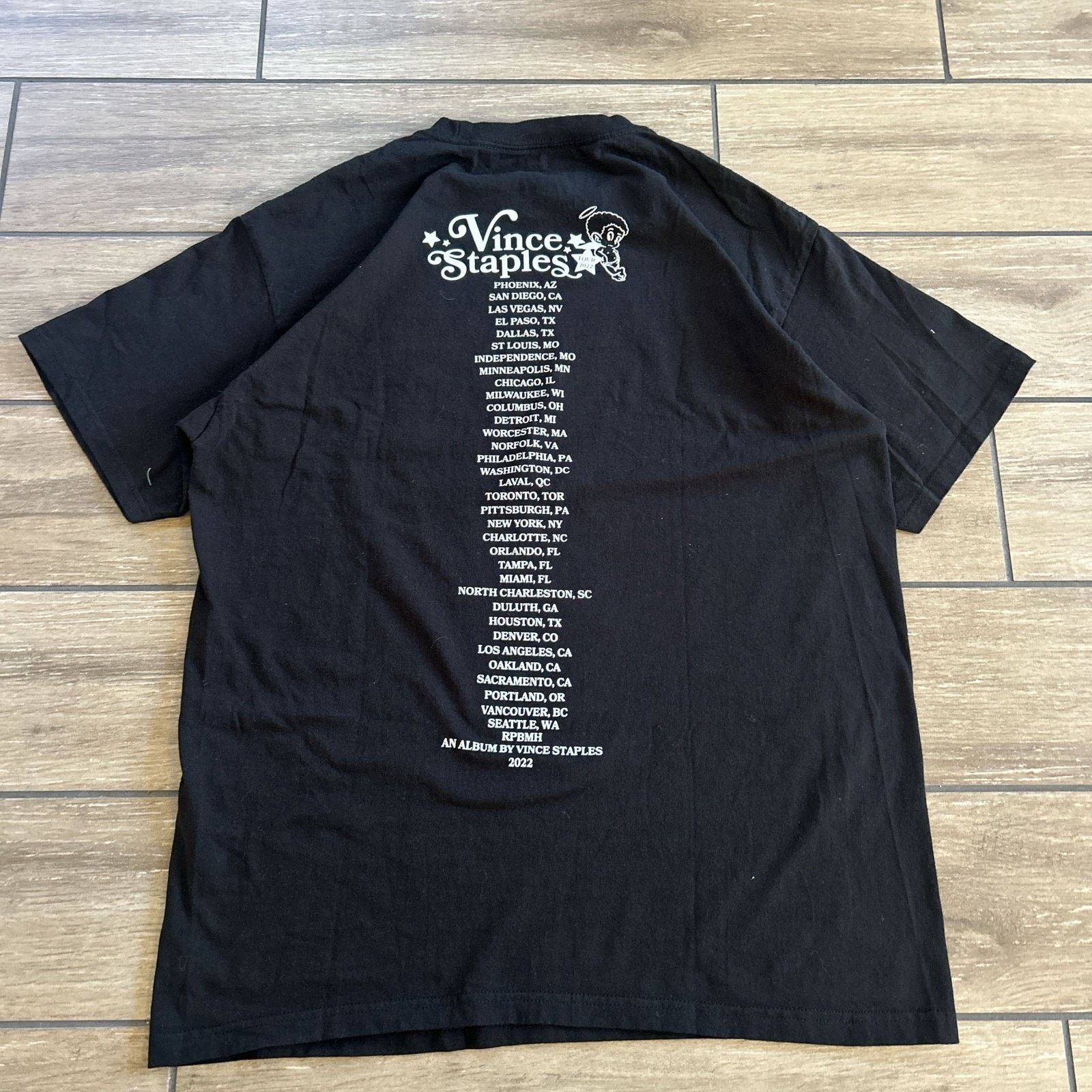 Vince Staples Vince Staples 2022 tour Merch Color-Black Size -... Size US L / EU 52-54 / 3 - 3 Thumbnail