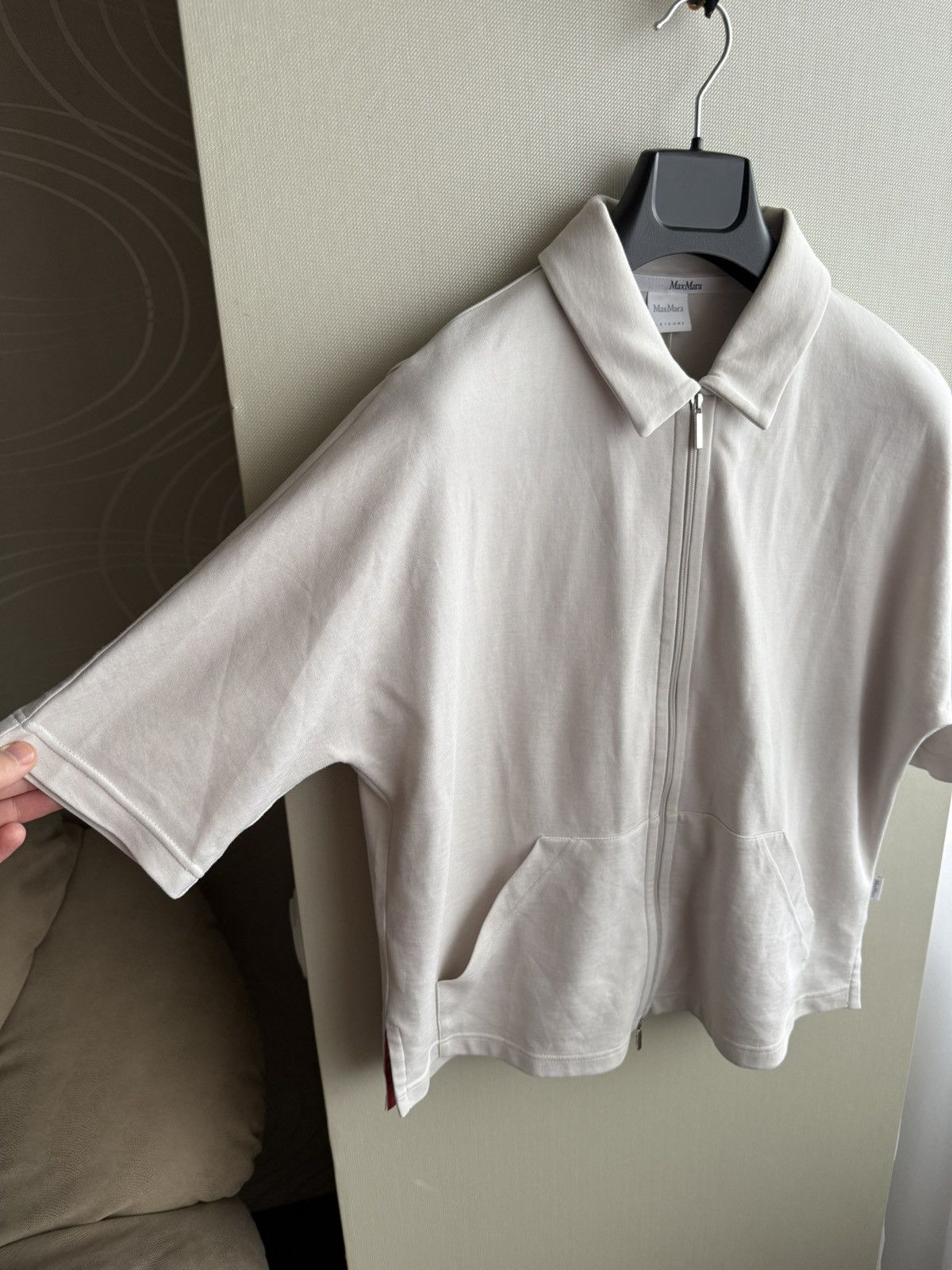 Max Mara Max Mara Leisure Full Zip Polo Size M Size M / US 6-8 / IT 42-44 - 3 Thumbnail